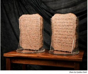 Two Stone Tablets of the Commandments